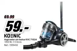 MediaMarkt Koenic - aspirador sin bolsa kvc 71524 oferta