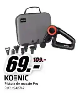 MediaMarkt Koenic - pistola de masaje pro oferta