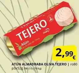 Supermercados MAS Tejero - atun almadraba oliva oferta
