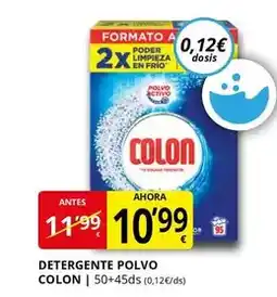 Supermercados MAS Colon - detergente polvo oferta