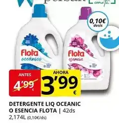 Supermercados MAS Flota - detergente liq ocesa oferta