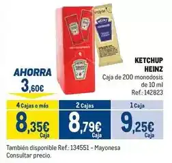 Makro Heinz - ketchup oferta