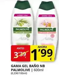 Supermercados MAS Palmolive - gama gel bano nb oferta