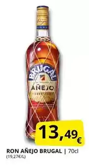 Supermercados MAS Brugal - ron anejo oferta