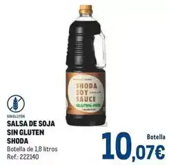 Makro Salsa de soja sin gluten shoda oferta