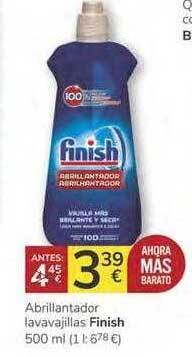 Consum Finish Abrillantador Lavavajillas 500ml oferta
