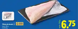 Lidl Filetes de dorada oferta