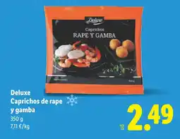Lidl DELUXE Caprichos de rape y gamba oferta