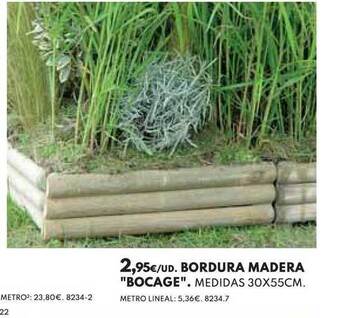 BricoCentro Bordura Madera oferta