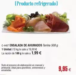 Abordo Ideal - ensalada de ahumados oferta