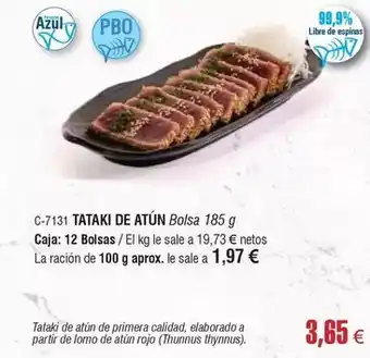 Tataki de atún