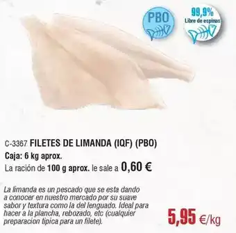 Ideal - filetes de limanda