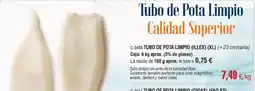 Abordo Perfecto - tubo de pota limpio calidad superior oferta