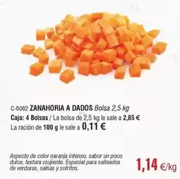 Abordo Intenso - zanahoria a dados oferta