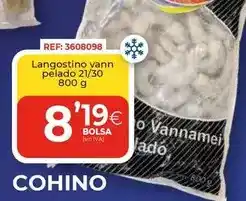 CashDiplo Cohino - langostino vann pelado oferta