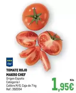 Chef select - tomate rojo