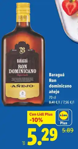Lidl Baraguá Ron dominicano añejo oferta