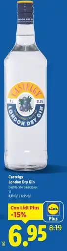 Lidl CASTELGY London Dry Gin oferta