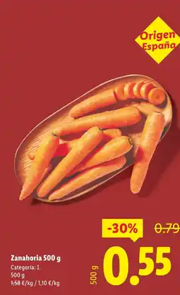 Lidl Zanahoria oferta