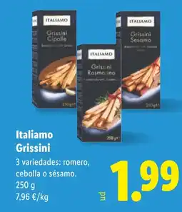 Lidl ITALIAMO Grissini oferta