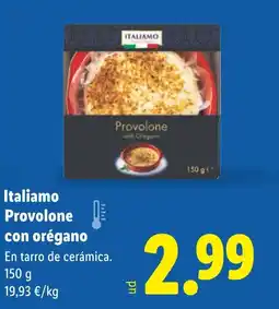 Lidl ITALIAMO Provolone con orégano oferta
