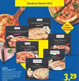 Lidl ITALIAMO Pizza / Focaccia oferta