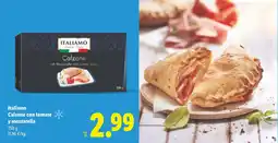 Lidl ITALIAMO Calzone con tomate y mozzarella oferta