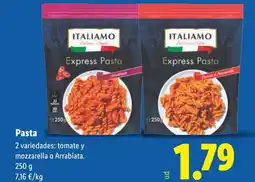 Lidl ITALIAMO Pasta oferta