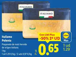 Lidl ITALIAMO Polenta oferta