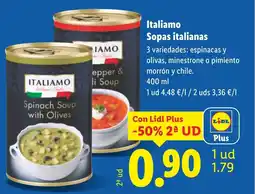 Lidl ITALIAMO Sopas italianas oferta