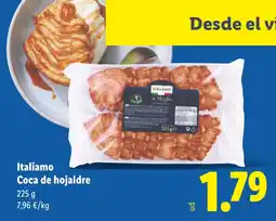 Lidl ITALIAMO Coca de hojaldre oferta