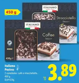 Lidl ITALIAMO Postres oferta