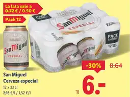 Lidl SAN MIGUEL Cerveza especial oferta