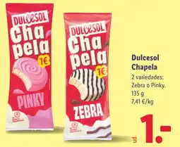 Lidl DULCESOL Chapela oferta
