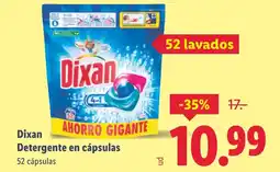 Lidl DIXAN Detergente en cápsulas oferta