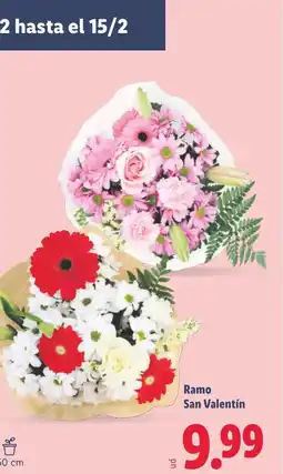 Lidl Ramo San Valentín oferta