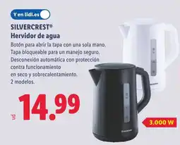 Lidl SILVERCREST Hervidor de agua oferta
