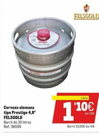 Makro Cerveza felsgold oferta