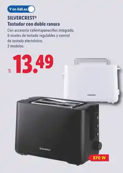 Lidl SILVERCREST Tostador con doble ranura oferta