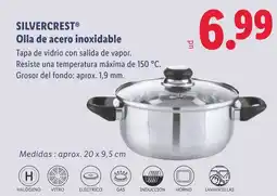 Lidl SILVERCREST Olla de acero inoxidable oferta
