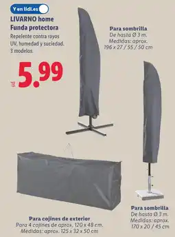 Lidl LIVARNO home Funda protectora oferta