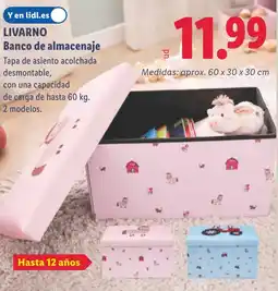 Lidl Livarno banco de almacenaje oferta