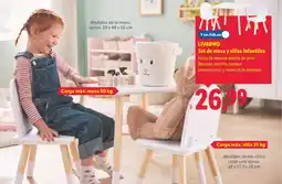 Lidl LIVARNO Set de mesa y sillas infantiles oferta