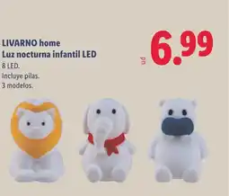 Lidl LIVARNO home Luz nocturna infantil LED oferta