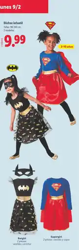 Lidl Disfraz infantil oferta
