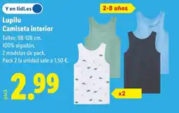 Lidl LUPILU Camiseta interior oferta