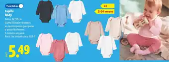 Lidl LUPILU Body oferta