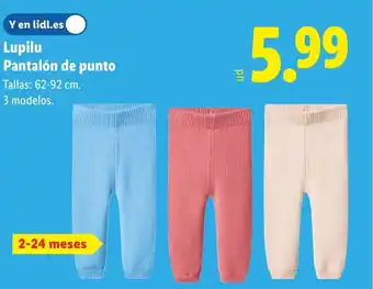 Lidl LUPILU Pantalón de punto oferta