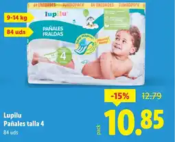 Lidl LUPILU Pañales talla 4 oferta