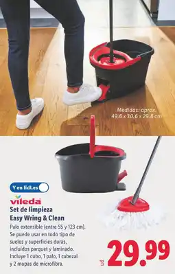 Lidl VILEDA Set de limpieza Easy Wring & Clean oferta